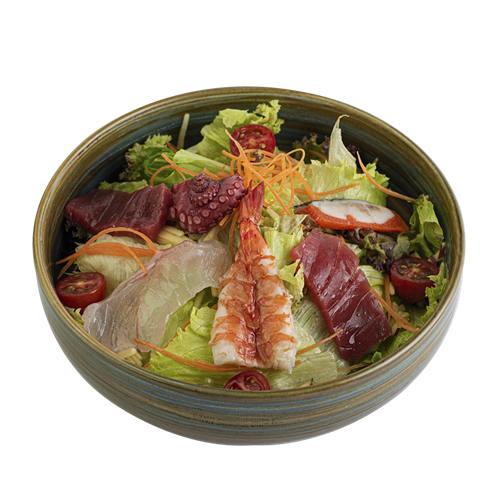 Salad sashimi tổng hợp